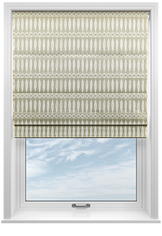 Nazca, Almond - Roman Blind